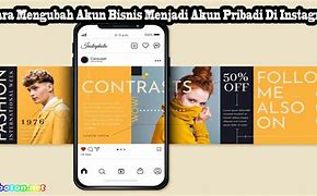 Cara Merubah Akun Pribadi Menjadi Akun Bisnis